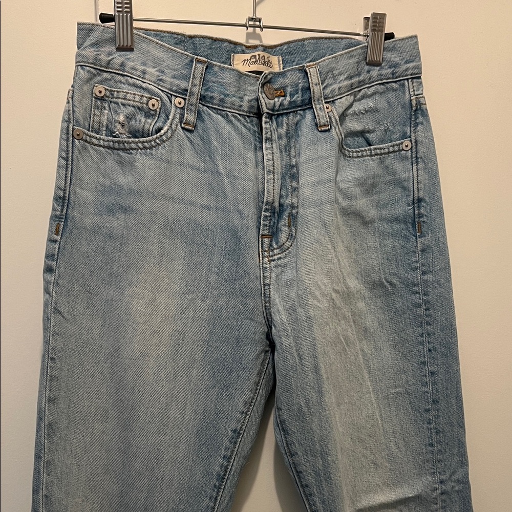 Madewell Light Blue Straight Leg Jeans